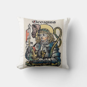St. George Patron in England Kissen