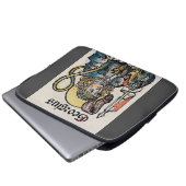 St. George Patron in England Laptopschutzhülle (Vorne Knopf)