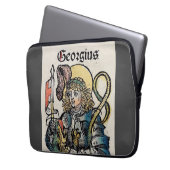 St. George Patron in England Laptopschutzhülle (Vorderseite Links)