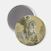St. George Patron in England Magnet (Vorderseite/Rückseite)