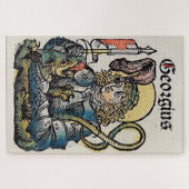 St. George Patron in England Puzzle (Horizontal)