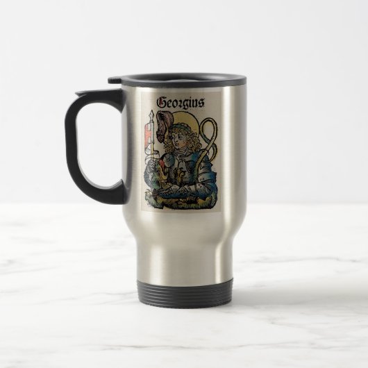 St. George Patron in England Reisebecher (Links)