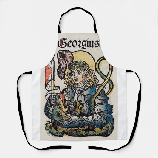 St. George Patron in England Schürze (Vorderseite)