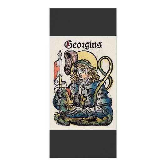 St. George Patron in England Werbekarte (Vorne)