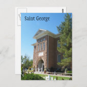 St George Postkarte (Vorne/Hinten)