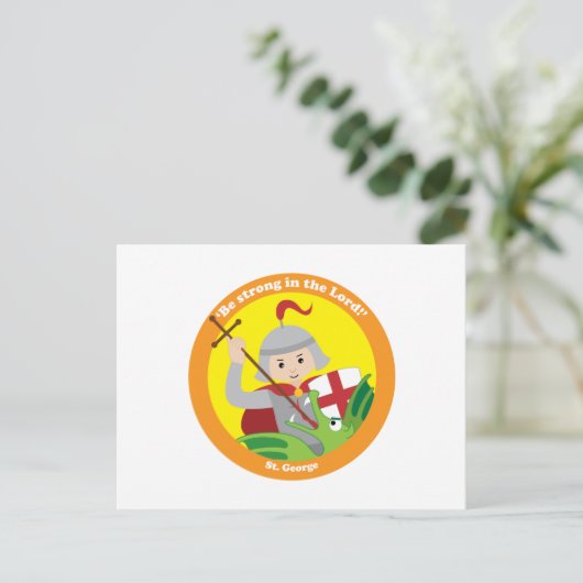St. George Postkarte (Stehend Vorderseite)