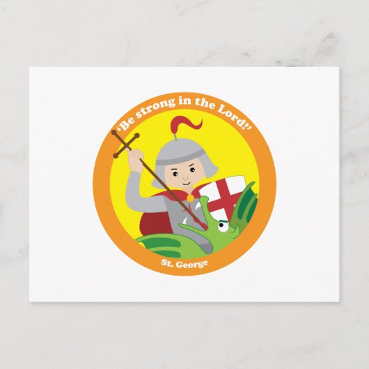 St. George Postkarte (Vorderseite)