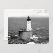 St. George Reef Lighthouse Postkarte (Vorne/Hinten)