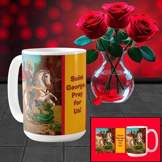 St. George rettet die Prinzessin Kaffeetasse