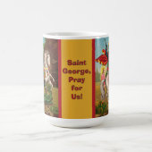 St. George rettet die Prinzessin Kaffeetasse (Mittel)
