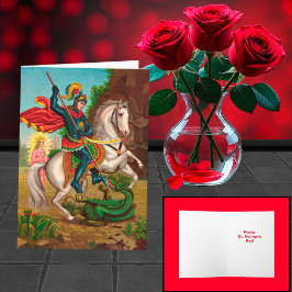 St. George rettet die Prinzessin Karte