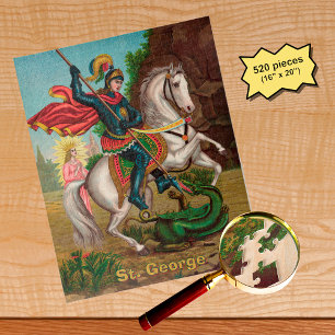 St. George rettet die Prinzessin Puzzle