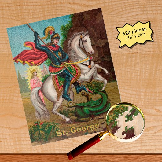 St. George rettet die Prinzessin Puzzle