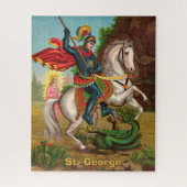 St. George rettet die Prinzessin Puzzle (Vertikal)