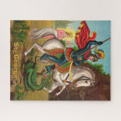 St. George rettet die Prinzessin Puzzle (Horizontal)