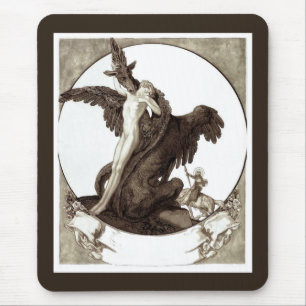 St. George rettet einen Maiden aus einem Drachen Mousepad