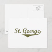 St. George Revolution in Shirts Postkarte (Vorne/Hinten)