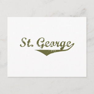 St. George Revolution in Shirts Postkarte