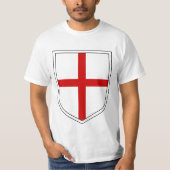 St George Schild T-Shirt (Vorderseite)