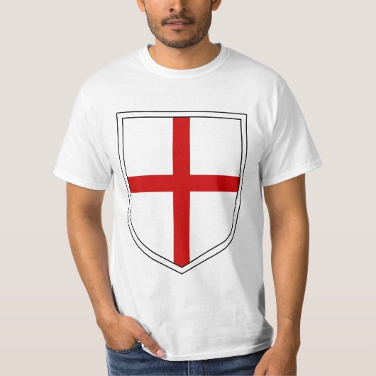 St George Schild T-Shirt (Vorderseite)