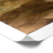 St. George segelte den Drachen (Öl auf Tafel) Poster (Ecke)