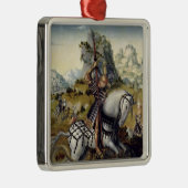 St George Silbernes Ornament (Rechts)