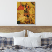 St. George singt den Drachen Leinwanddruck (Insitu (Schlafzimmer))