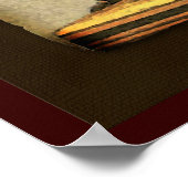 St George Slay Dragon Art Print Poster (Ecke)