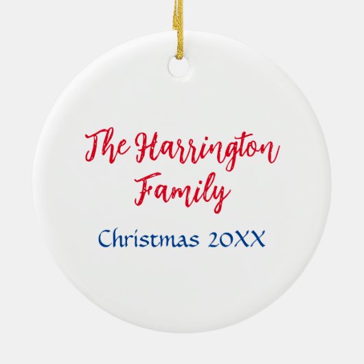 St. George Slay Dragon Personalisiert britisch Keramik Ornament (Hinten)