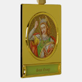 St. George (SNV 13) Banner-Ornament Gold (Rechts)