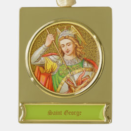 St. George (SNV 13) Banner-Ornament Gold