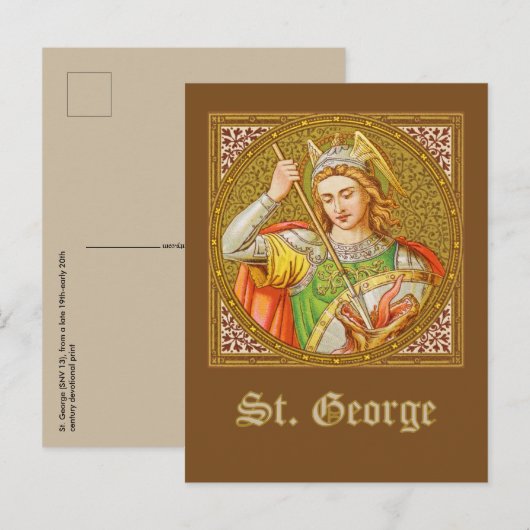 St. George (SNV 13) Postkarte (Vorne/Hinten)