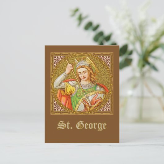 St. George (SNV 13) Postkarte (Stehend Vorderseite)