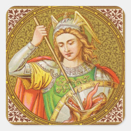 St. George (SNV 13) Quadratischer Aufkleber