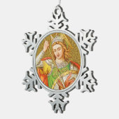 St. George (SNV 13) Schneeflocken Zinn-Ornament (Rechts)