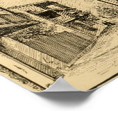 St. George Street, St. Augustine, Florida Poster (Ecke)