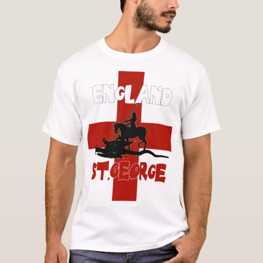 St George T-Shirt - England St George (Vorderseite)