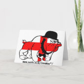 St George Tag Karte (Rückseite)