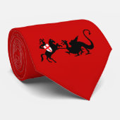 St George Tag Krawatte (Gerollt)