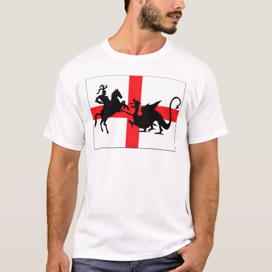 St George Tagesenglischflagge T-Shirt (Vorderseite)