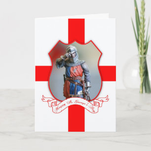 St George Tagesgruß-Karte mit Ritter Karte