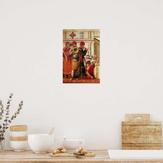 St. George tauft die Andern Poster (Küche)