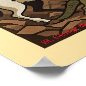 St. George tötet den Drachen - Doudou, Mons Poster (Ecke)