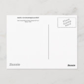 St George tötet Dragon François de Nomé Fine Art Postkarte (Rückseite)