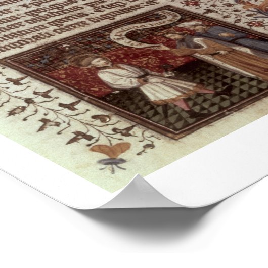 St. George tötet Dragons Poster (Ecke)