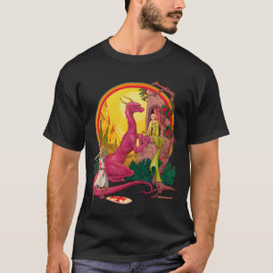 St George u. das Drache-Dunkelheits-T-Shirt T-Shirt