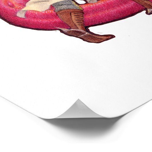 St. George und das Dragon Poster (Ecke)