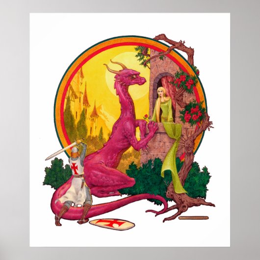 St. George und das Dragon Poster (Vorne)