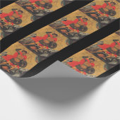 St. George und das orthodoxe Drachensymbol Geschenkpapier (Ecke)