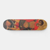 St. George und das orthodoxe Drachensymbol Skateboard (Horizontal)